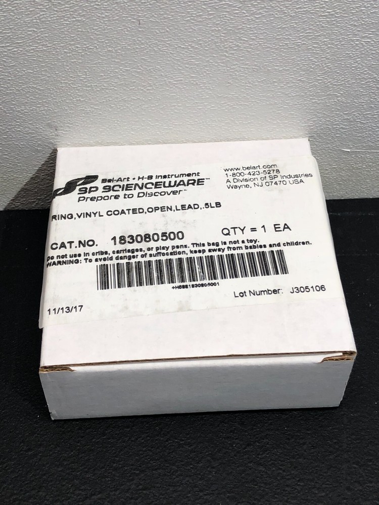 SP Scienceware Ring Vinyl Coated Open Lead 5LB 183080500