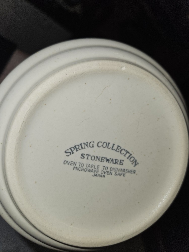 Spring Collection Stoneware Coffee Pot 9"
