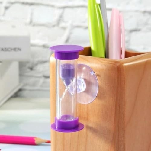 2Pcs Blue Toothbrush Timer for 2mins Sand Clock Timer 2 Minute Sand Timer,