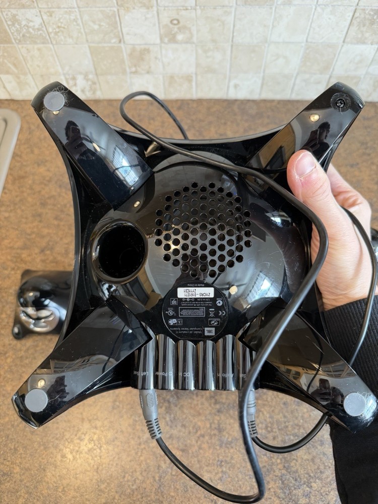 JBL Creature IIl Black Selfpowered Satellite Black Speaker & Subwoofer System