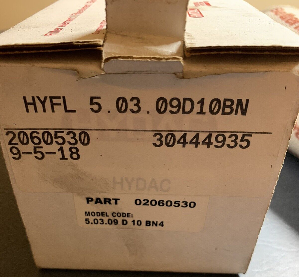 Hydac 2060530 Hydraulic Filter