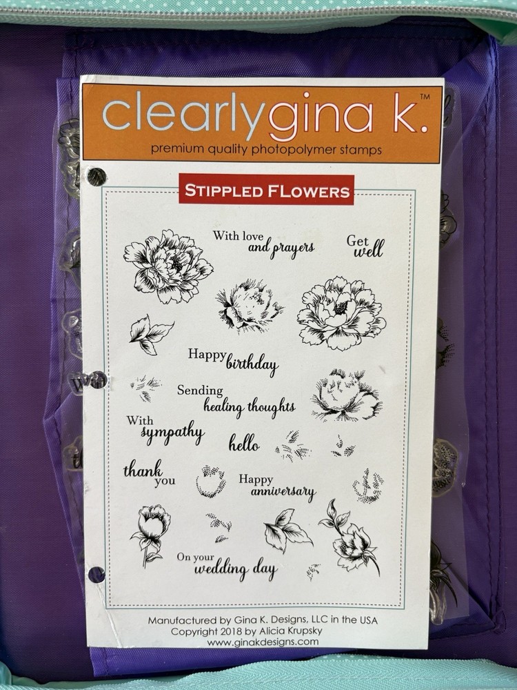 Docrafts Binder, Stamps And Dies