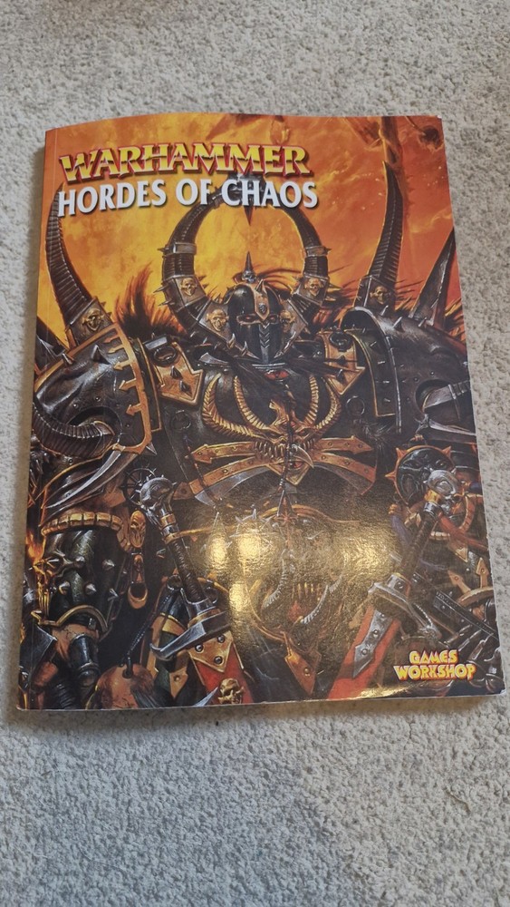 Warhammer Hordes Of Chaos Book Sourcebook Codex