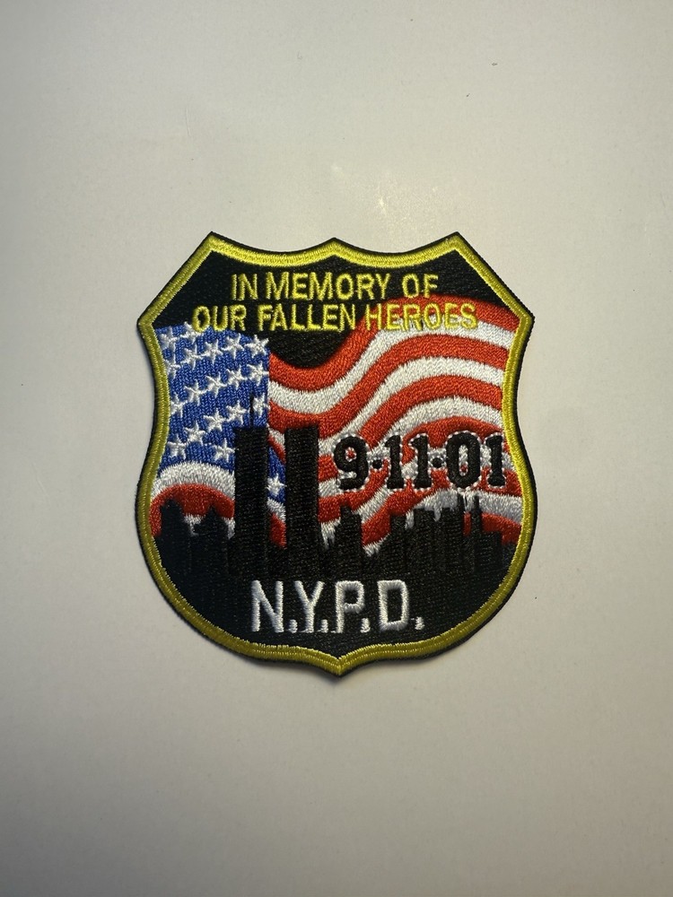 NYPD 9/11 In Memory Patch