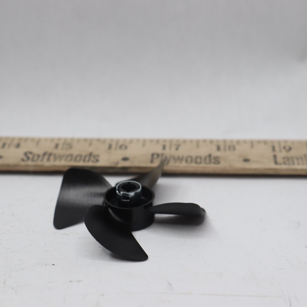 Fan Blade Plastic Black 2-3/8"