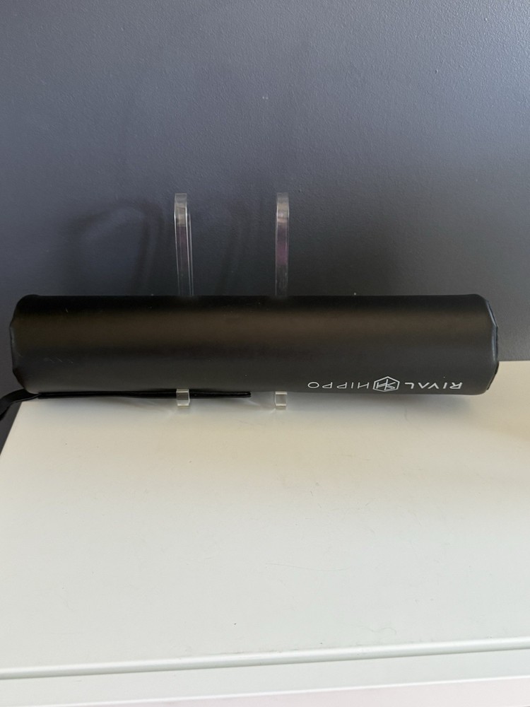 RivalHippo Hip Thrust & Squat Non Slip Barbell Secure Pad Squats Lunges Glute B