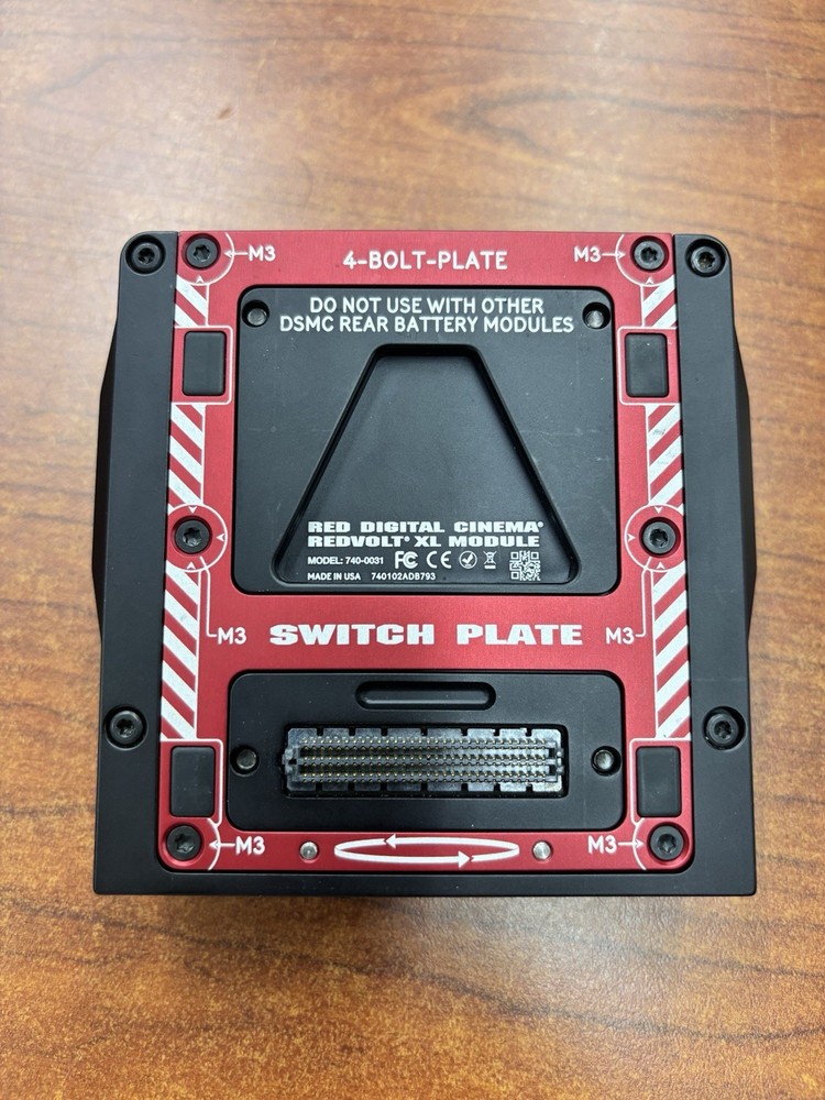 Red Volt XL Switch Plate PRE OWNED GREAT