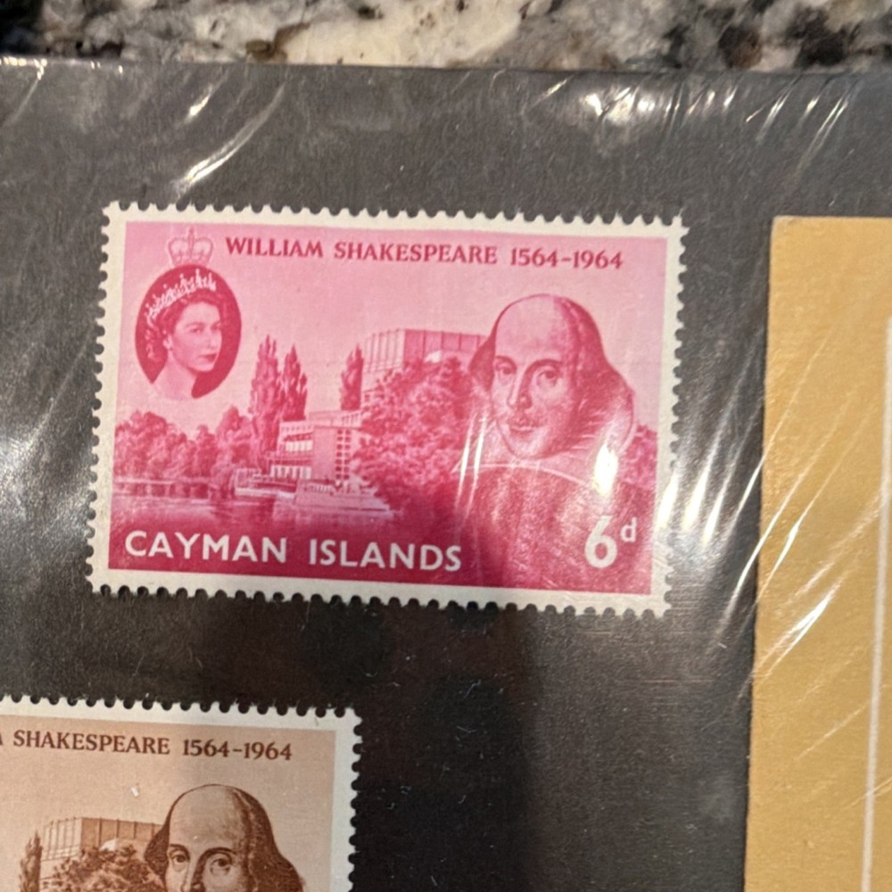 Shakespeare 1964 Commemorative Stamp Set Multicolor British Colonies Collection