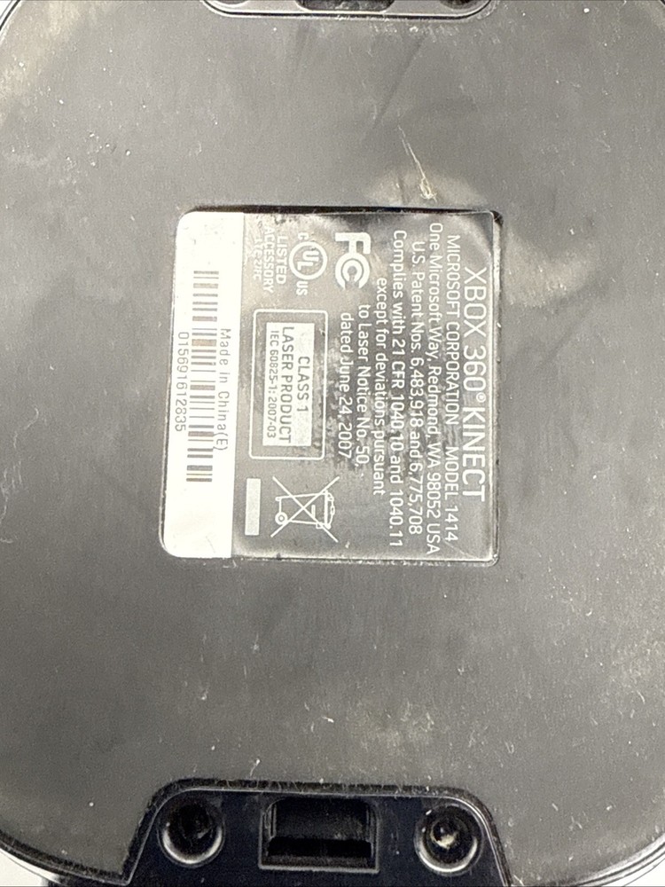 Official Microsoft Kinect Sensor Bar for Xbox 360 1414, Untested