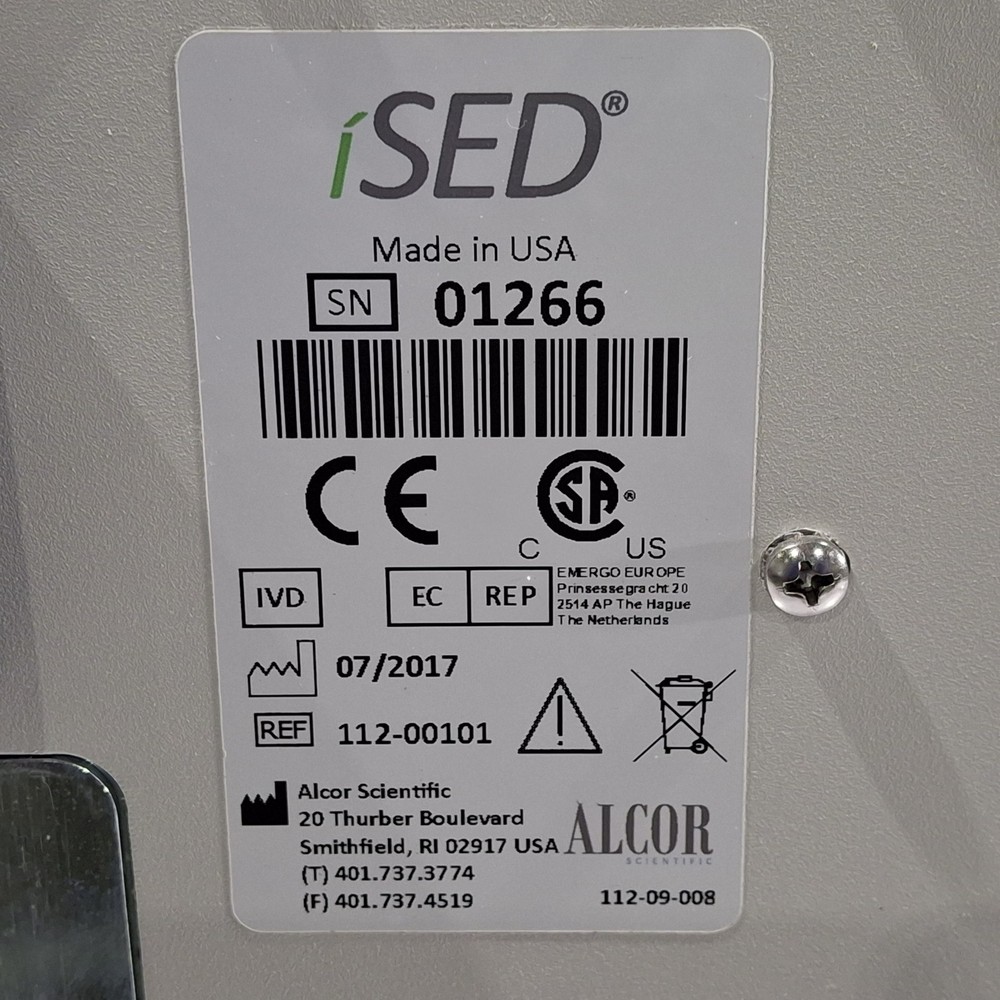 Alcor iSED ESR Analyzer