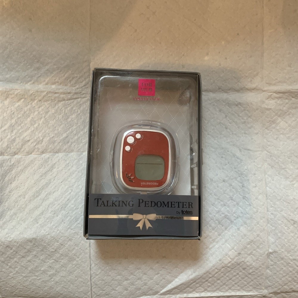 Totes Talking Pedometer From The Her Collection
