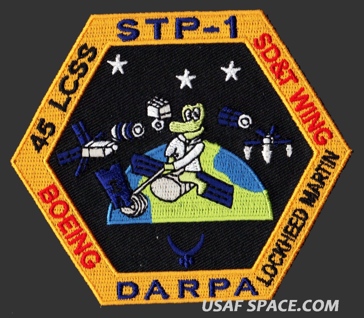 STP-1 DARPA BOEING  45 LCSS USAF DOD SATELLITE Launch PATCH