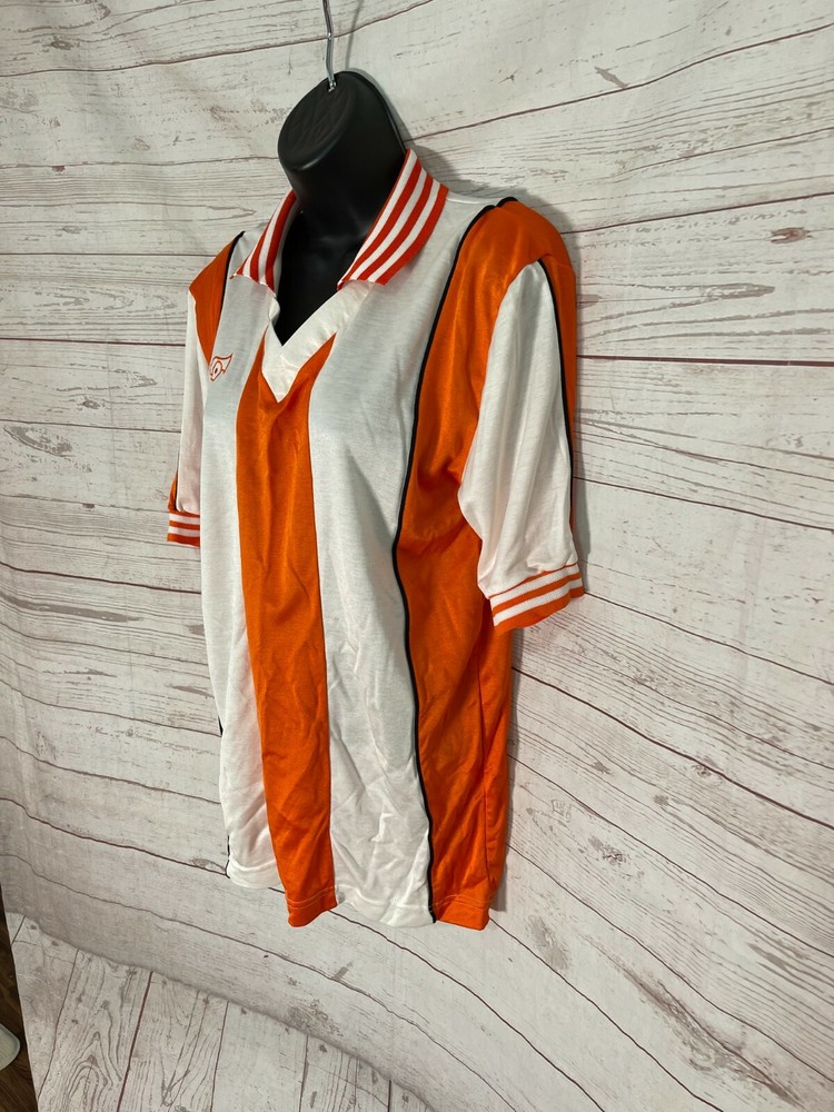 Cannon Men’s Jersey Orange / White Striped Size Medium