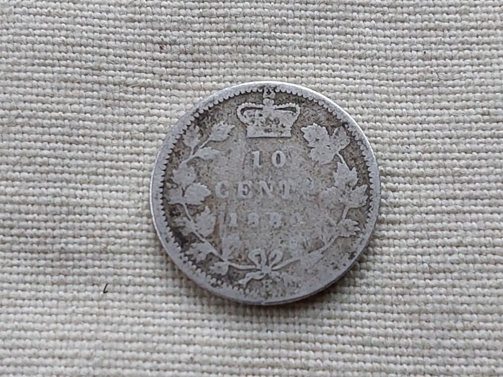 Canada 1880 10 cents