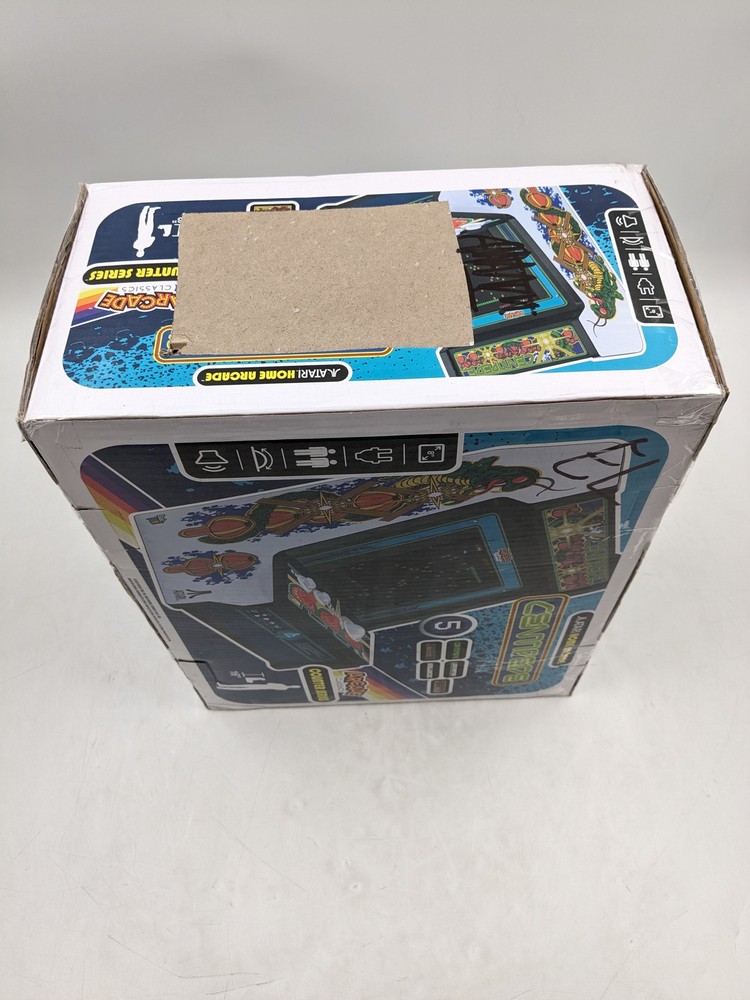 Arcade Classics Atari Centipede Counter Series Arcade Game With 8" Screen