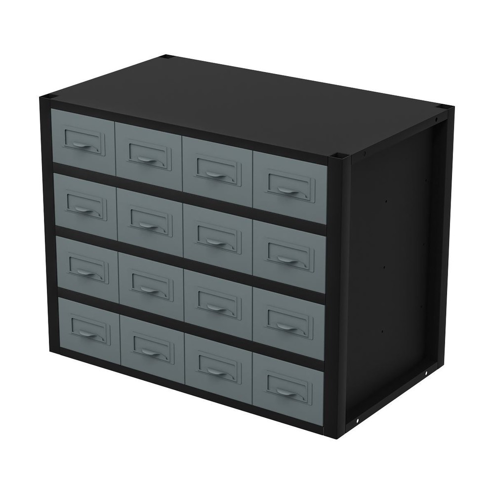 Sealey Modular Racking Mid Unit 16 Small Drawers Tool Storage 580mm