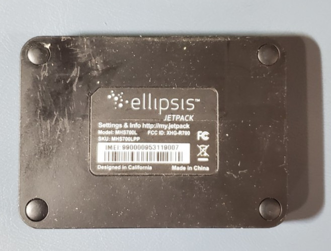 VERIZON ELLIPSIS JETPACK 4G LTE MOBILE HOTSPOT