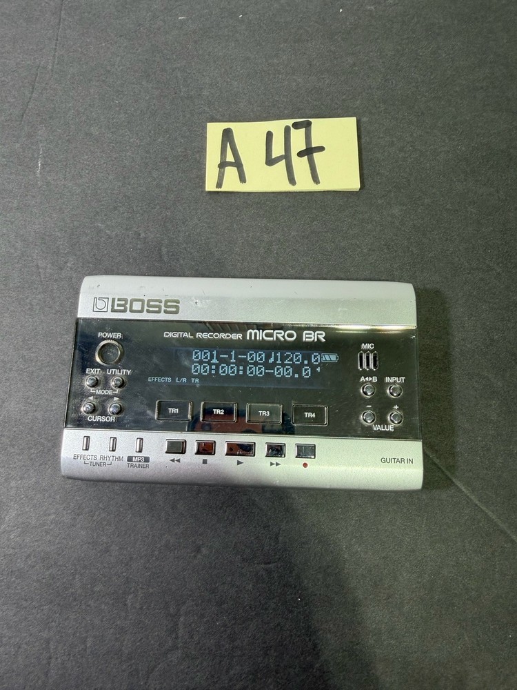 Boss MICRO BR 4-Track Digital Pocket Recorder Multitrack Tested
