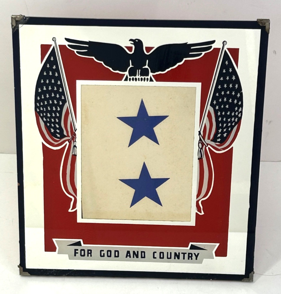 WWII Sons In Service Mirror Display