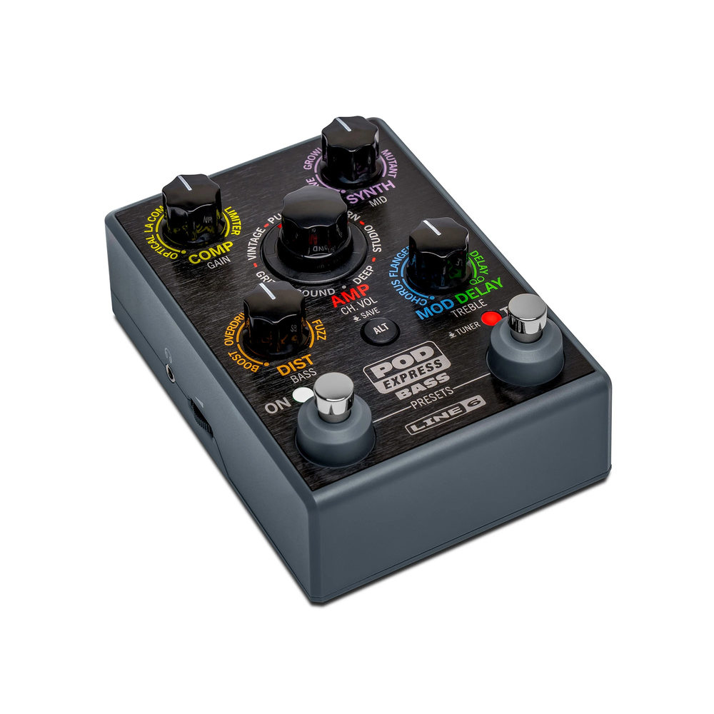 Line 6 POD Express Bass Portable Amp & Effects Processor Pedal