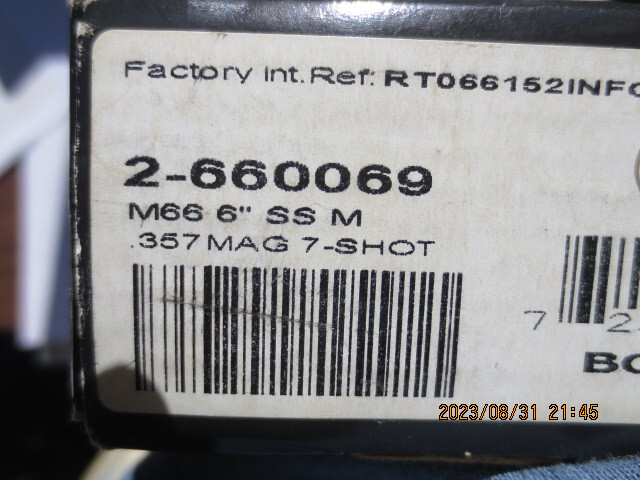 TAURUS ORIGINAL BOX