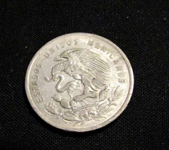 Mexico 1950 50 Centavos Silver Coin