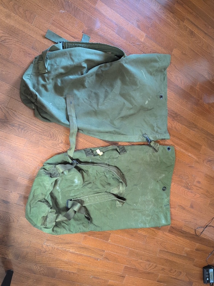 Army Duffel Bag Canvas Backpack 36"