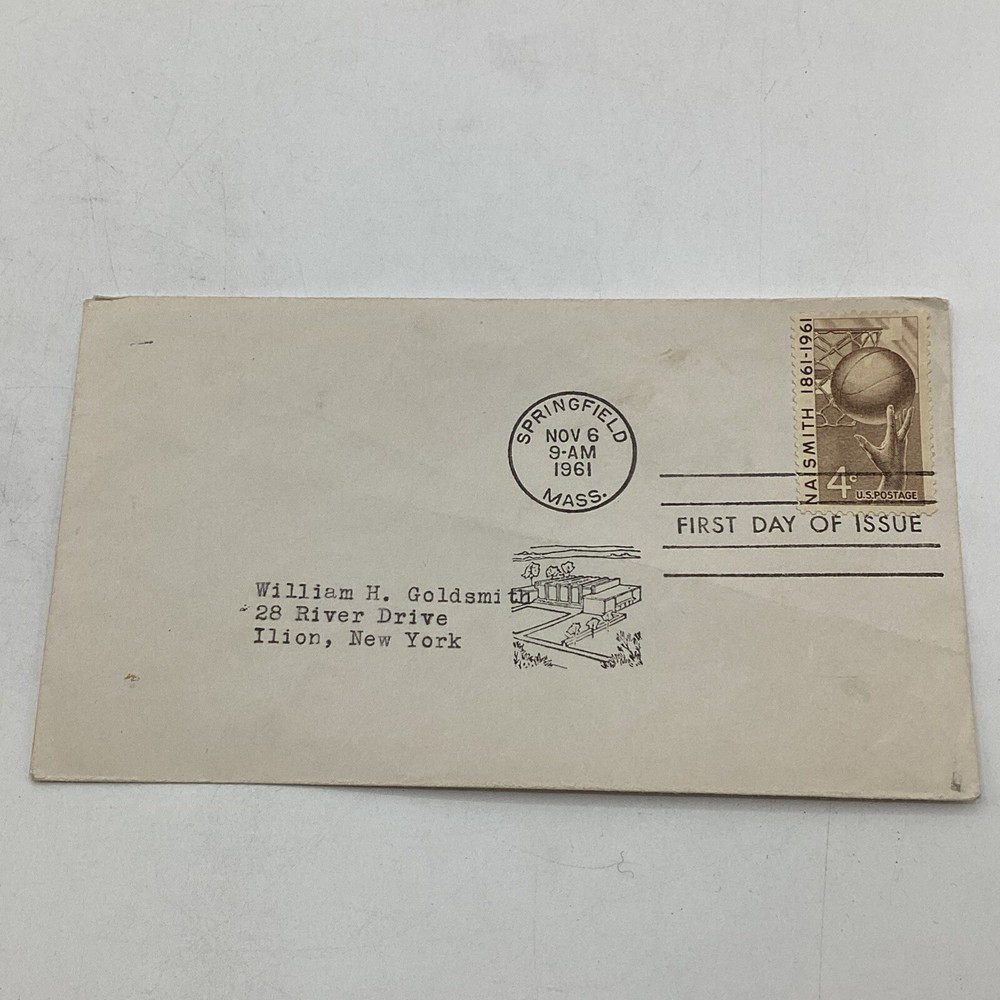 (6)1950 & 1961 Assorted Postal Card & Envelope Assorted Denominative Stamps FDC