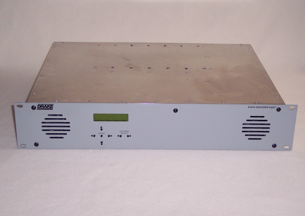 Drake Digital Encoder Host EH244 IP QAM with 4x SDE24 and ASI modules