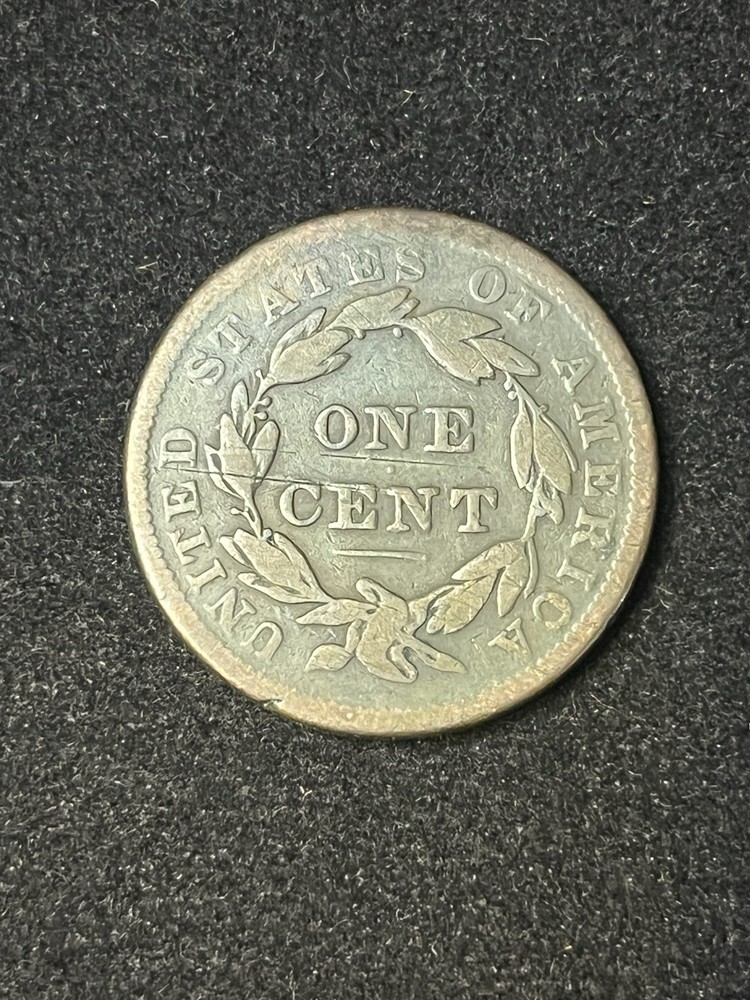 1838 large cent