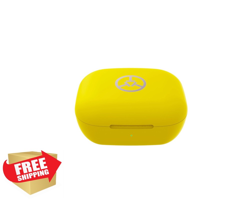 TecTecTec Team8 E Golf Earbuds Wireless Bluetooth Rangefinder Yellow