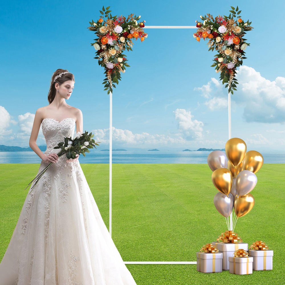 Modern Wedding Backdrop Stand 1*0.5*2m Backdrop Frame Backdrop Stand Rectangle