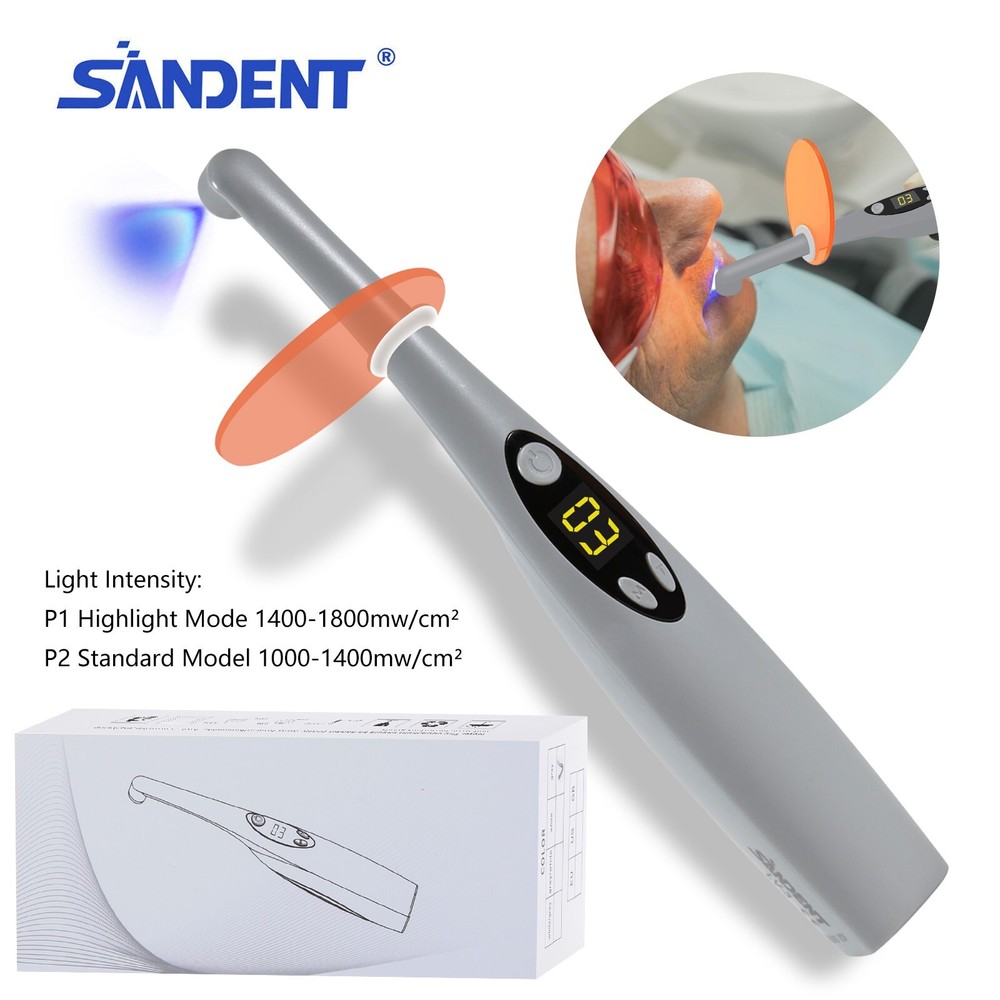 Dental Wireless Cordless iLed 3 Second LED Curing Light 3S Cure Lamp US plug ns