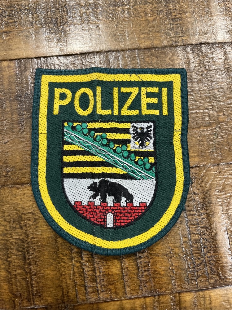 GERMAN POLICE PATCH POLIZEI GERMANY Original