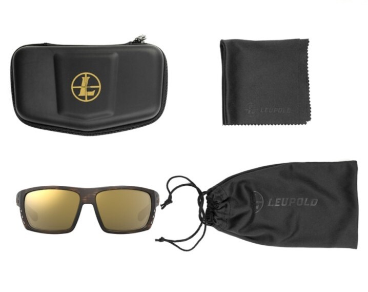 LEUPOLD Payload Performance Eyewear Matte Tortoise Frame, Bronze Mirror Lens
