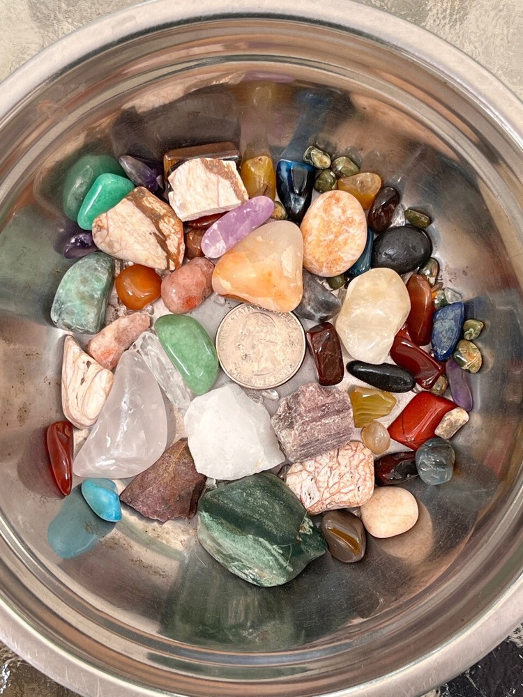 750 Carats Mixed Gemstone No Two Alike!