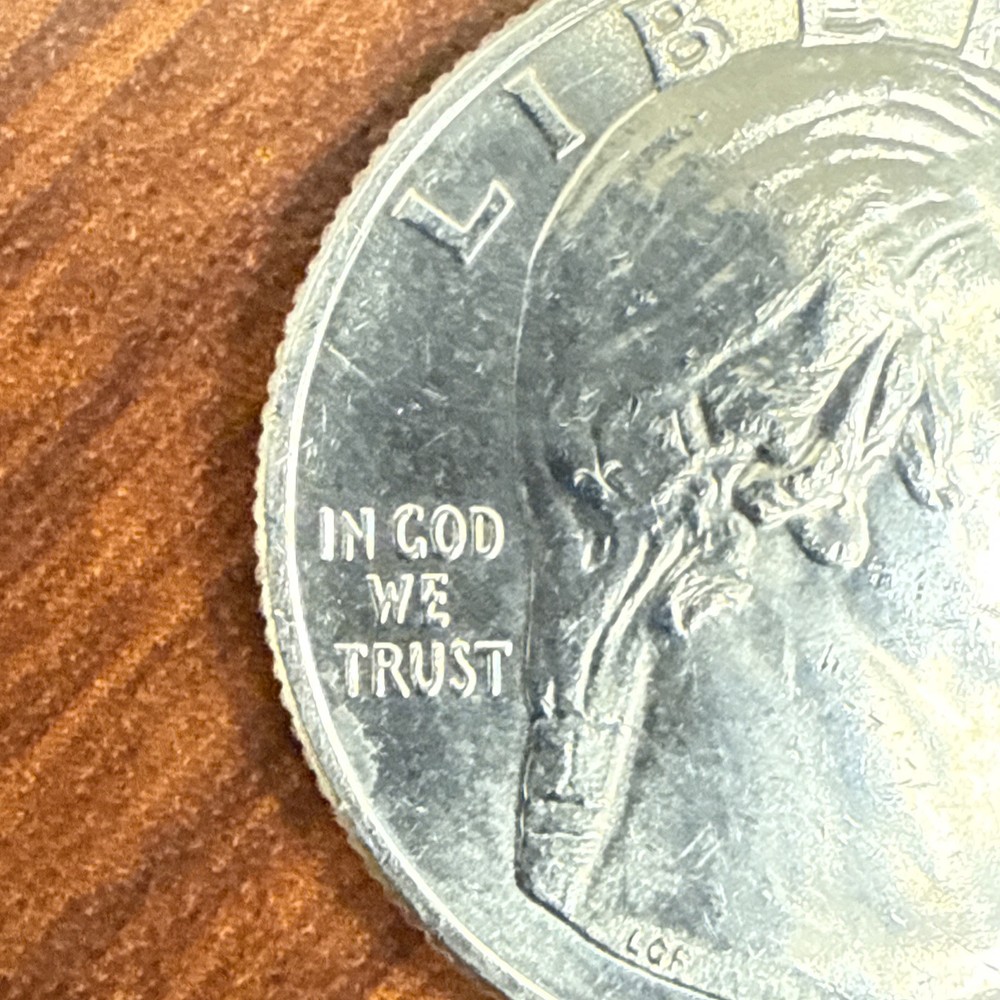 2024 Hope P Quarter “In Cod We Trust” CLEAR ERROR RARE ITEM