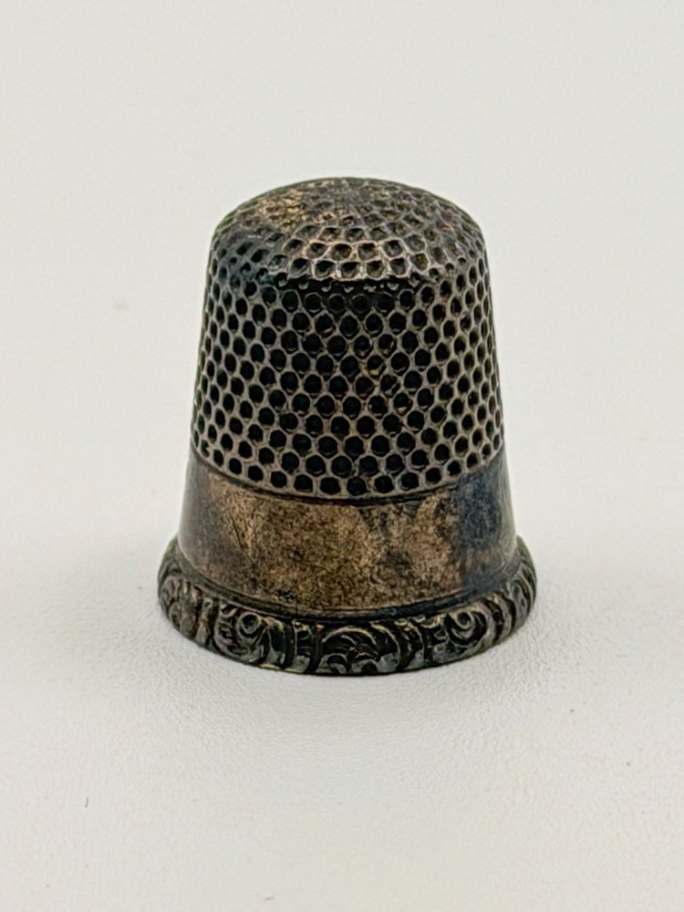 Antique Sterling Silver Thimble