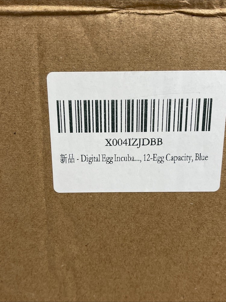 12 Egg Chicken Incubators for Hatching Eggs, Egg Incubator Open Box