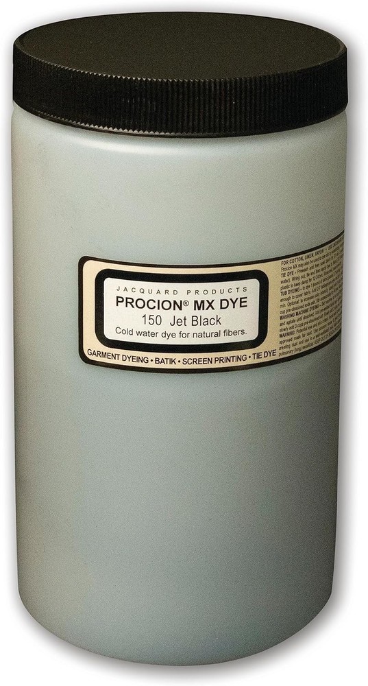 Professional Grade Black Fabric Dye - 1 lb