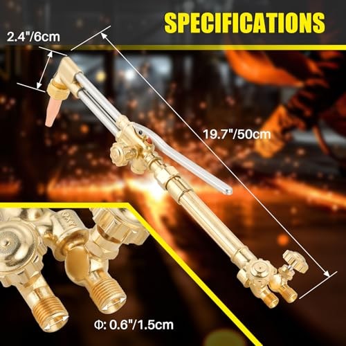 Victor Type Cutting Attachment Torch Handle Oxygen/Acetylene Cutting Welding