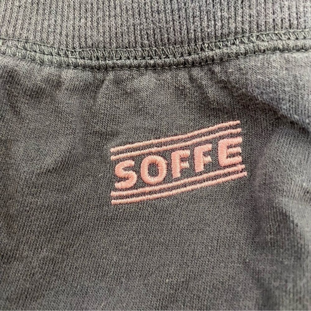 Soffe Jogger Lounge Pant Gray Small Juniors