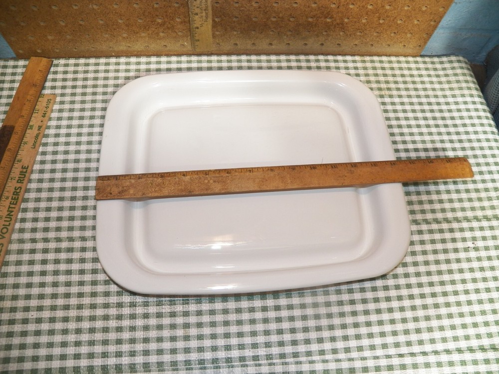 CORNING WARE MW-3 Rectangular Microwave Browner Grill