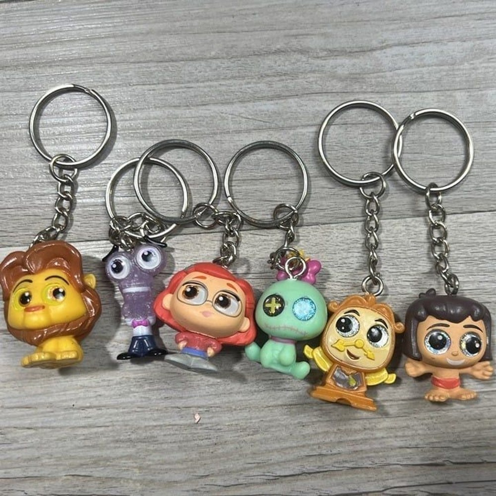 6 Disney Doorable keychain handmade