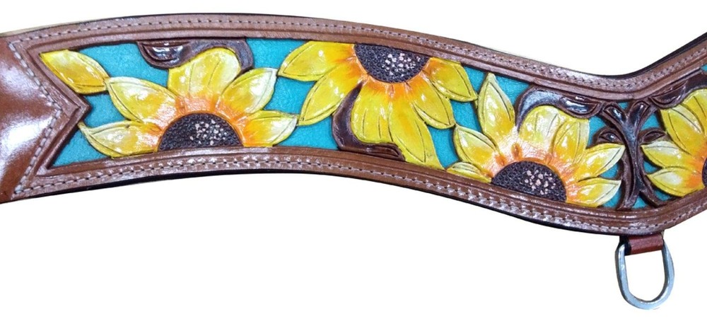 Showman Hand Painted Sunflower Tripping Collar
