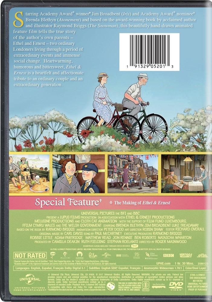 Ethel & Ernest DVD Pam Ferris NEW