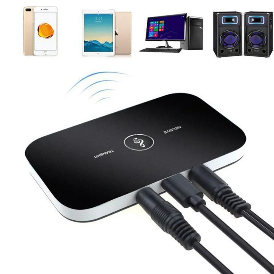 Bluetooth Transmitter & Receiver Wireless Adapter For Home stereos/speakers