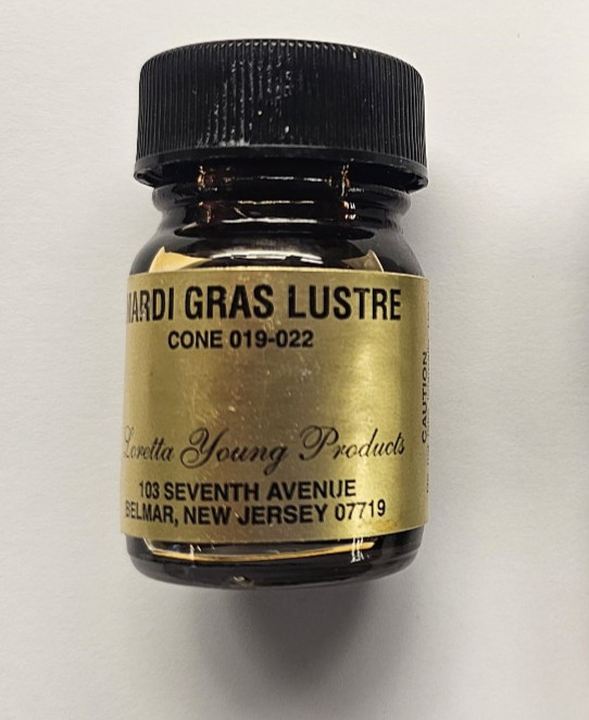 Ceramic Paint/ Loretta Young Mardi Gras Luster