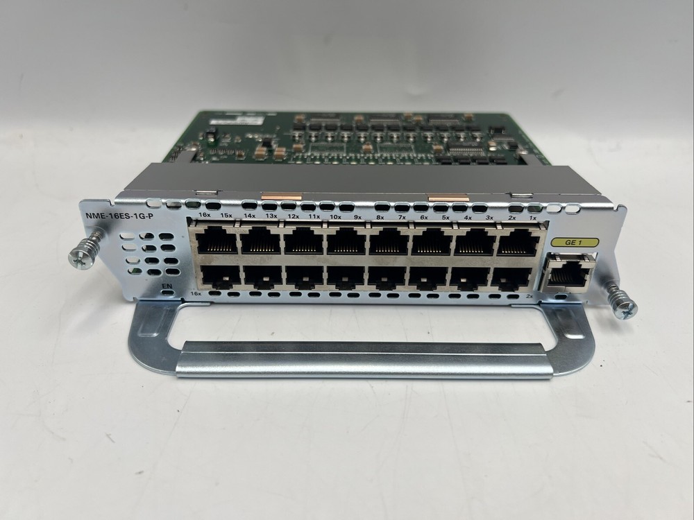 Cisco NME-16ES-1G-P EtherSwitch Service Module Managed L3 Switch 16 Ethernet