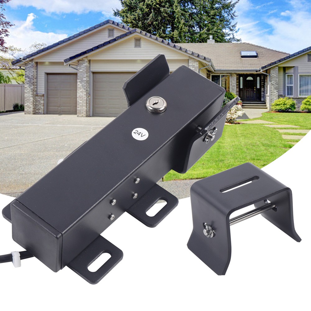 Automatic Gate Lock Opener Single Dual Swing Electric Security Mighty Opens